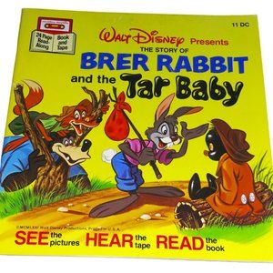 VTG Walt Disney Presents The Story Of Brer Rabbit and the Tar Baby Book Only